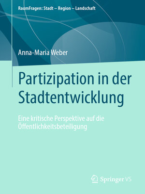 cover image of Partizipation in der Stadtentwicklung